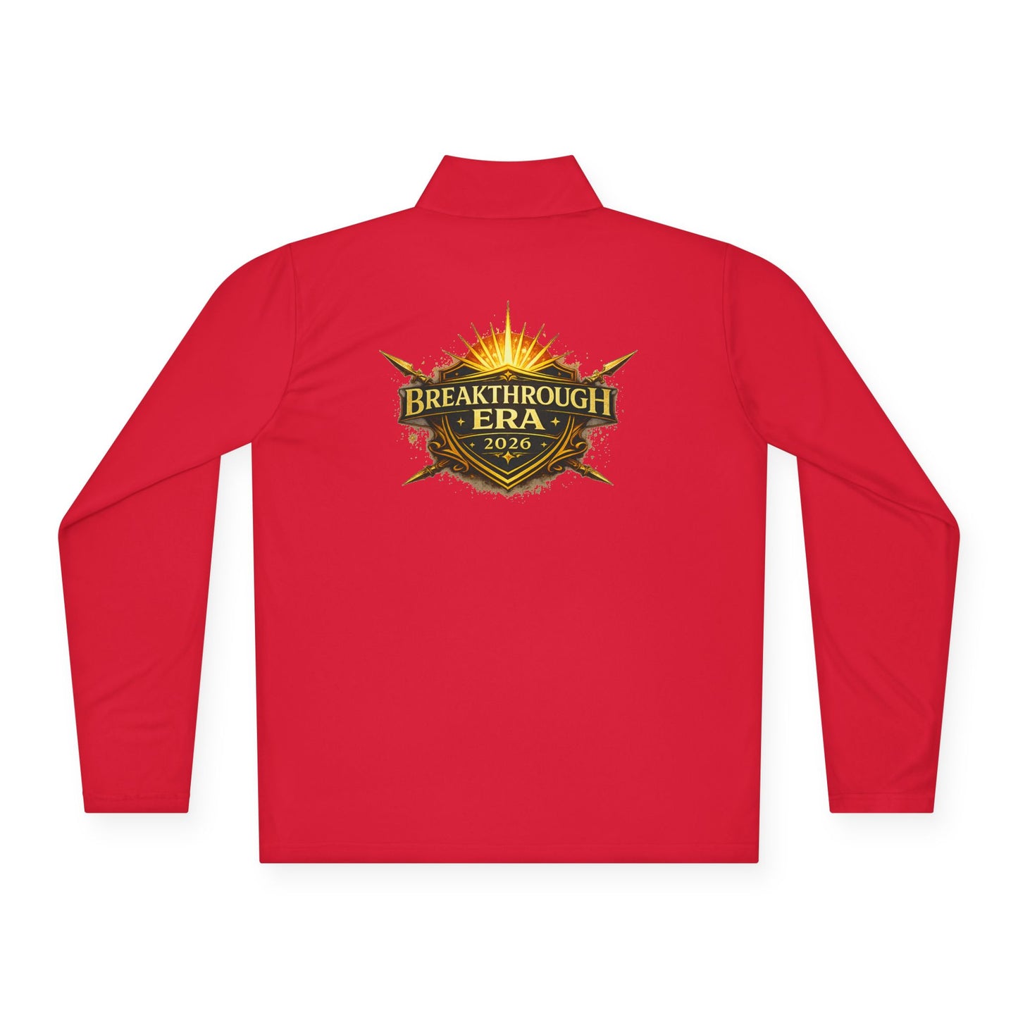 Quarter-Zip Pullover — "Breakthrough Era 2026" Crest Pullover