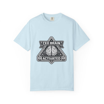 "CEO Brain Activated" T-Shirt — Entrepreneur Graphic Tee
