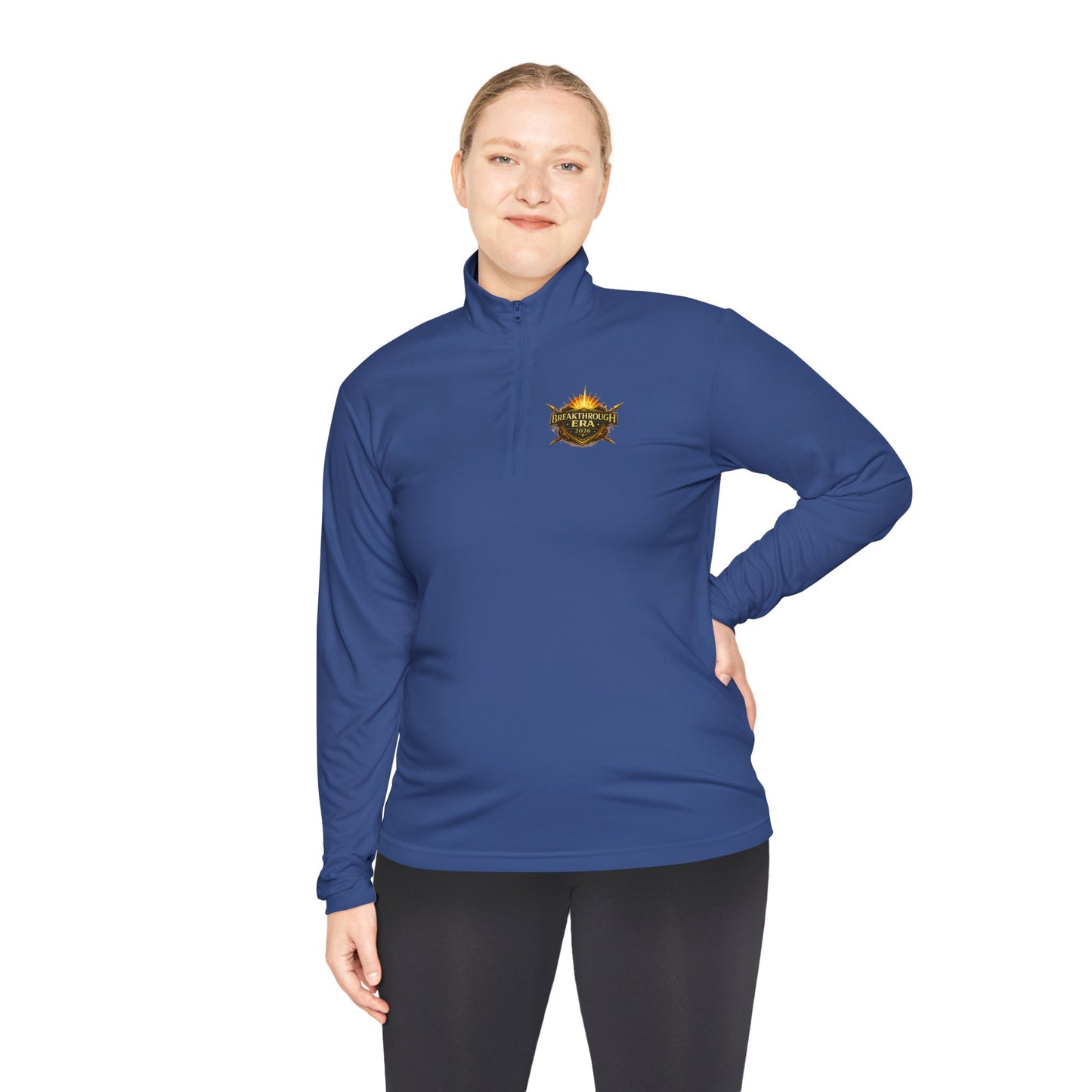 Quarter-Zip Pullover — "Breakthrough Era 2026" Crest Pullover