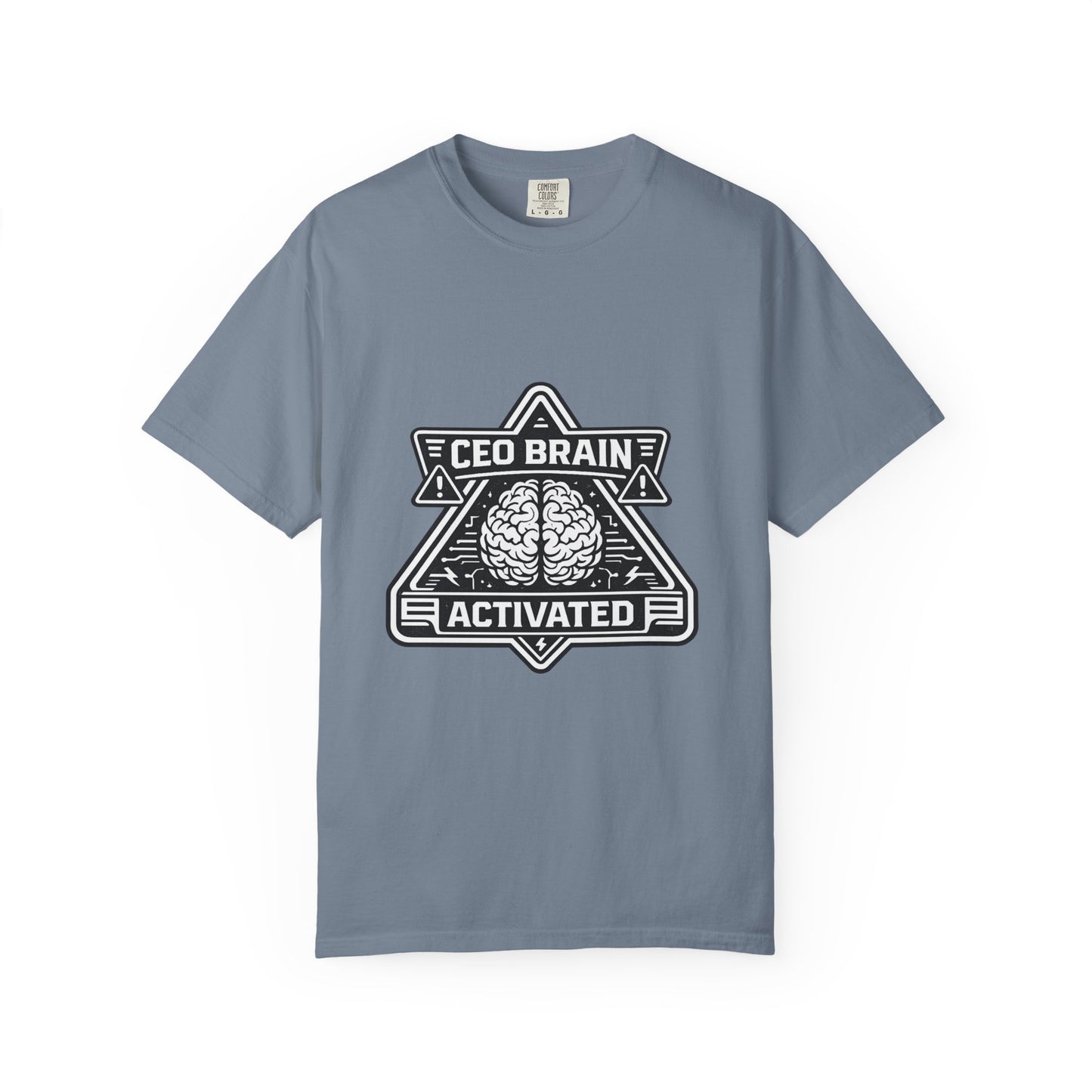 "CEO Brain Activated" T-Shirt — Entrepreneur Graphic Tee