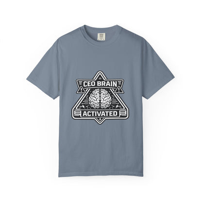 "CEO Brain Activated" T-Shirt — Entrepreneur Graphic Tee