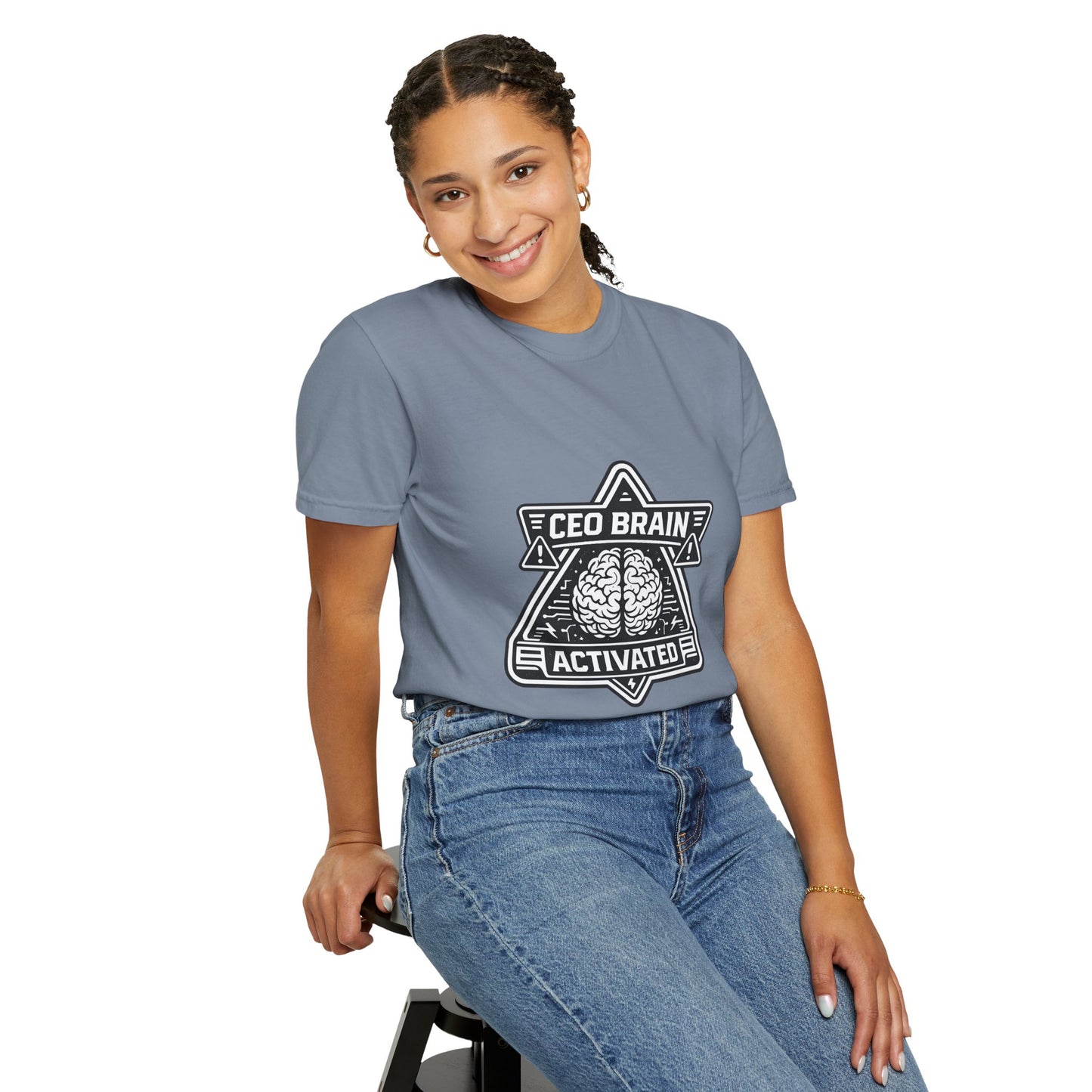 "CEO Brain Activated" T-Shirt — Entrepreneur Graphic Tee