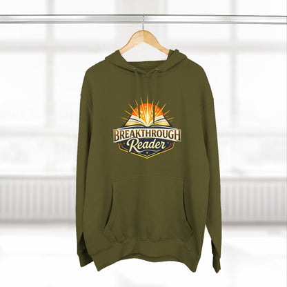 Breakthrough Reader Hoodie – Inspirational Sunburst Fleece Pullover